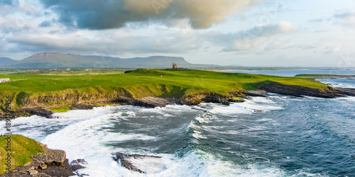 Photos Famous Classiebawn Castle in picturesque landscape of Mullaghmore Head