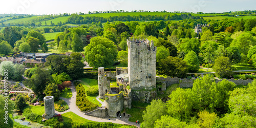 Blarney Castle, medieval stronghold in Blarney, near Cork, known
