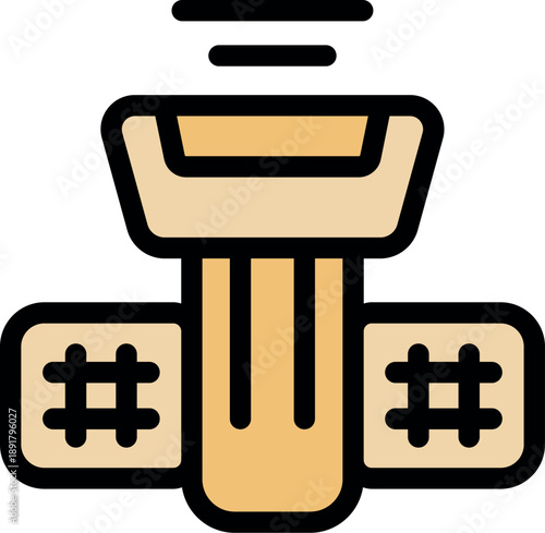 Futuristic fingerprint scanner using biometrics for secure identification, ensuring advanced security measures