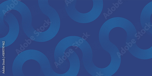 Blue abstract background. Geometric lines pattern. Modern shiny blue gradient lines. Futuristic technology graphic design. Suit for business, cover, header, wallpaper, corporate, website, flyer