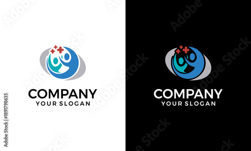 abstract group of people