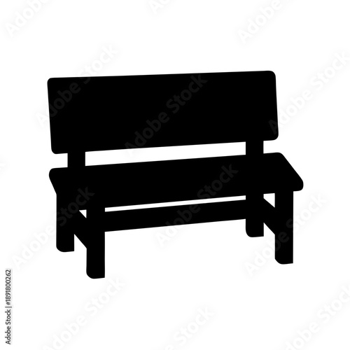 Simple park bench