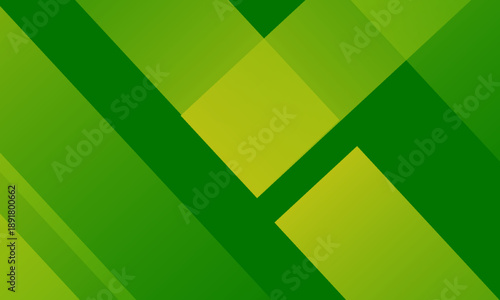 Green and yellow color background. geometric shapes background for flyer, poster, brochure, cover