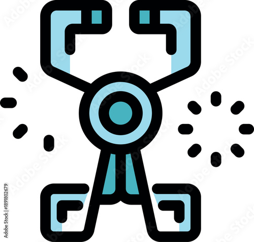 Innovative delivery drone transporting goods autonomously, showcasing advanced technology in logistics and aerial transportation