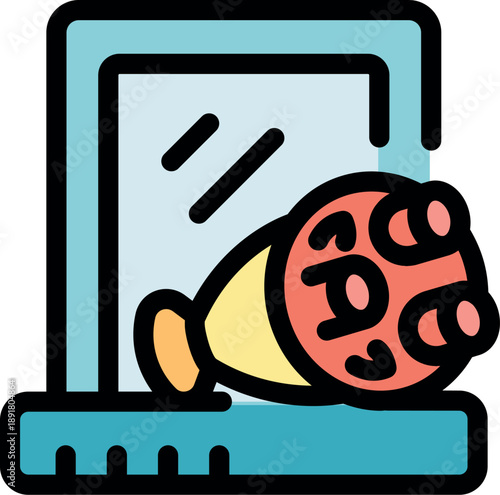 Vacuum sealer packing food for long term preservation, extending shelf life and preventing freezer burn