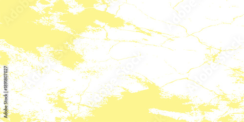 Vintage abstract green watercolor background featuring grunge paper texture with orange autumn leaf blots and a floral paint splash vector illustration