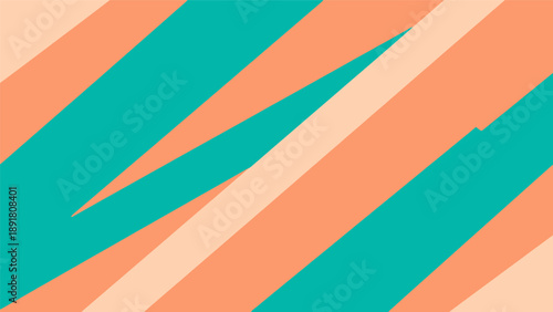 Vibrant abstract background with diagonal stripes.