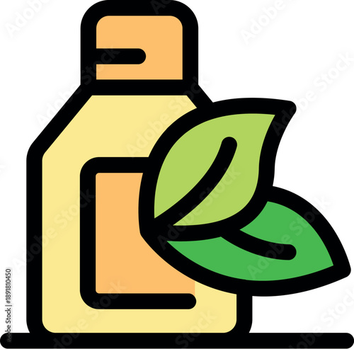 Eco friendly cream bottle embodies natural cosmetics and sustainable beauty practices