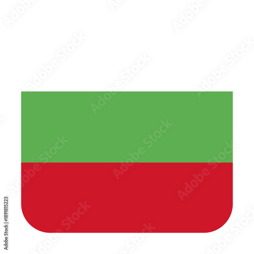 Free Download Square icon with the image of the flag of Bulgaria on a transparent background. SVG. Vector graphics - GFXLoad