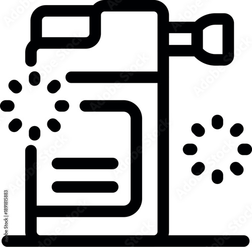 Electronic cigarette device is vaporizing e liquid, creating small smoke clouds