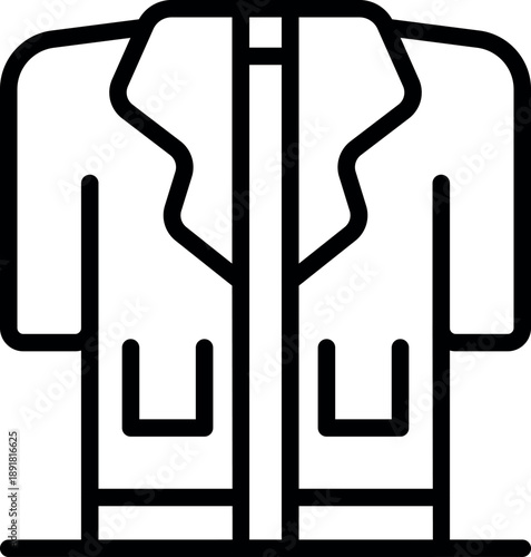 Cozy winter jacket offering protection against harsh weather conditions