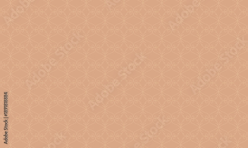 破線状の茶色いアンティーな天使の羽模様