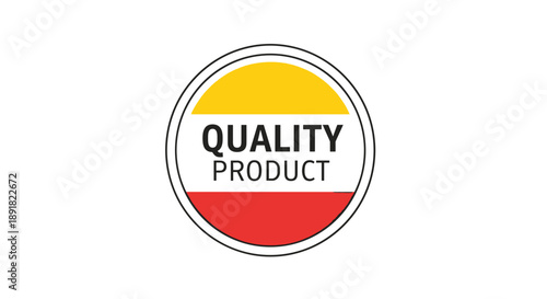 Quality Product Seal of Approval Badge.