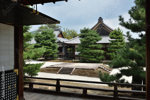 Foto 大本山大覚寺　宸殿から眺める庭園(京都市右京区)