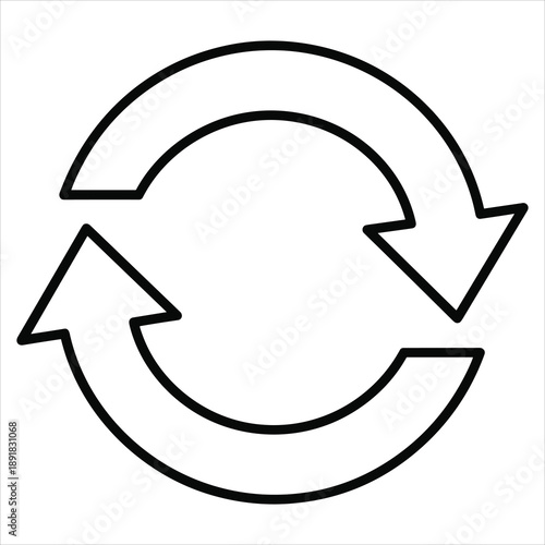 Refresh Reload Cycle Update Sync Arrows Icon