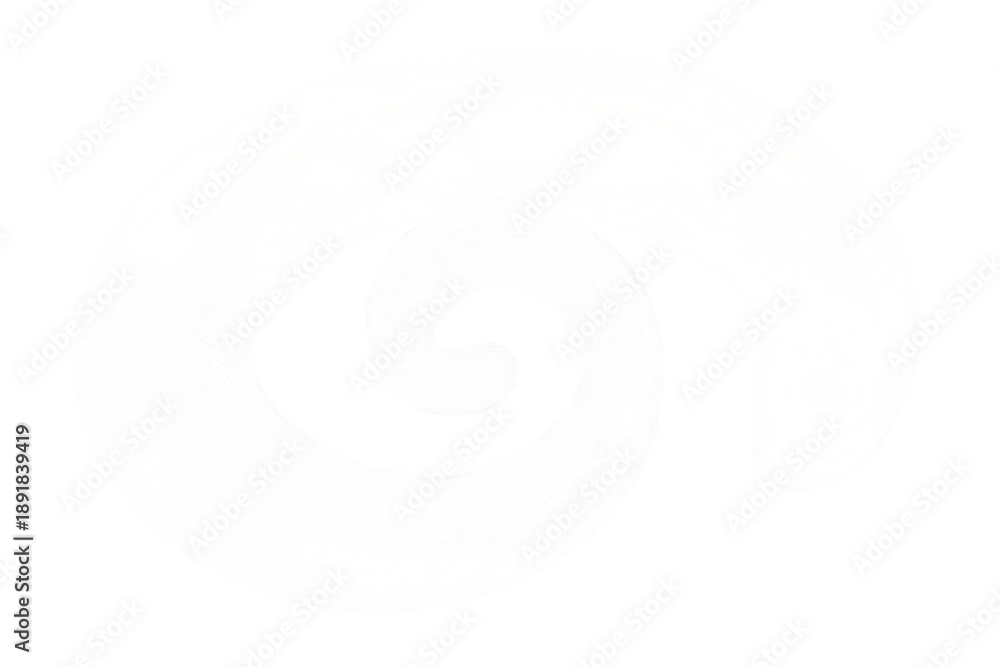 Obraz premium Minimalist Faint White Spiral Shape Outline