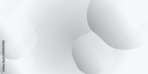 White abstract background with shapes