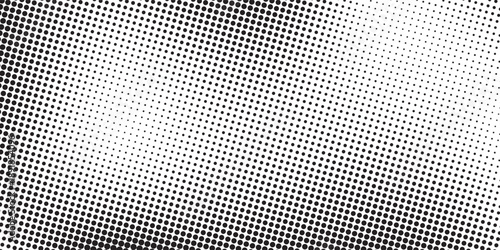 Wavy dotted transparent texture. Retro halftone background. Vector background