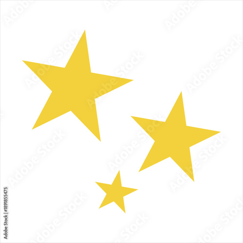 光のキラキラアイコンセット