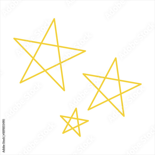 光のキラキラアイコンセット