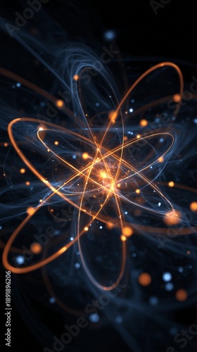 Abstract Representation of Atomic Structure and Energy Flow