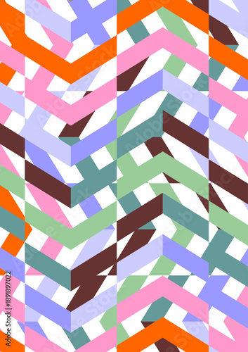 The background image uses lines and combinations, uses a variety of colors, can be used in graphics.