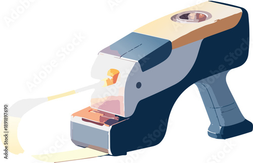 Creative Tape Dispenser Emitting Beams of Light Instead of Tape in Surreal Conceptual Design