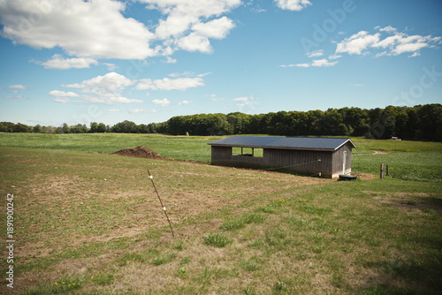 Wallpaper Mural A horse shed in a field in Ontario, Canada. Torontodigital.ca