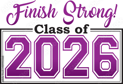 2026 finish strong purple