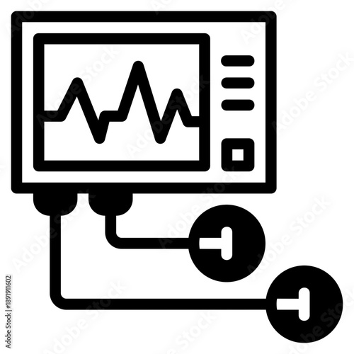 Electrocardiogram Icon