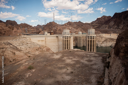 Hoover dam nevada, arizona usa