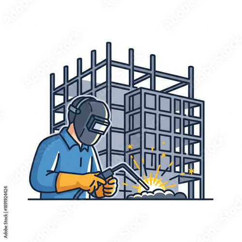 building welding icon