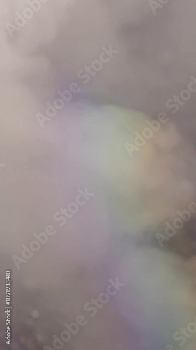 Coastal Atmospheric Phenomenon The ethereal beauty of natural haze interacting with light over marine environments.