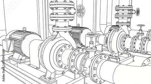Pumping Equipment Operation in a Factory Setting