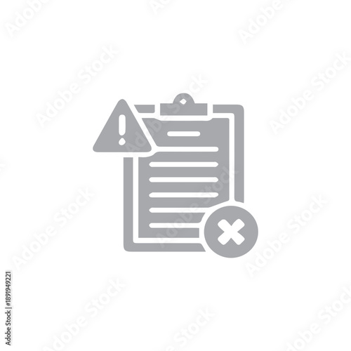 Failed Document Warning