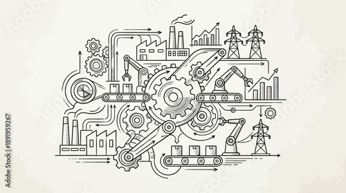 Machinery Processes in Manufacturing Environment