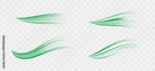 Wallpaper Mural Green swirl energy  Torontodigital.ca