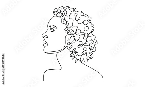 Black Hand Drawn Doodle Style Number Forty Three Abstract