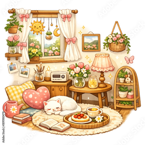 breakfast in the kitchen