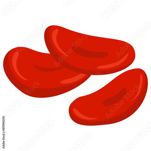 Red Blood Cells Illustration