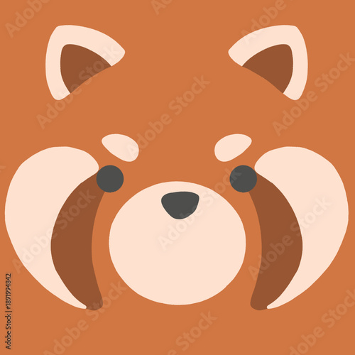 Red panda. Trash panda