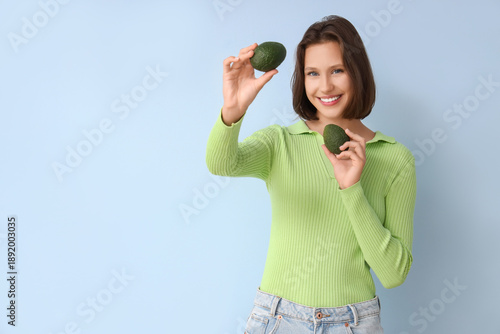 Beautiful young happy woman...
