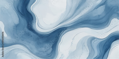 Abstract blue wavy textured background