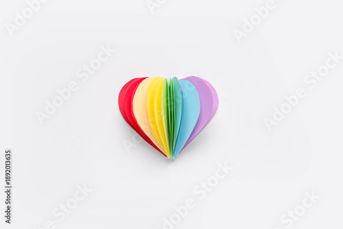 Composition with colorful p...