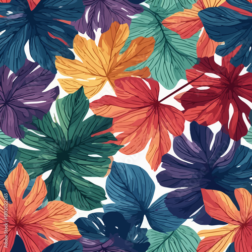 Leaf Pattern Very Cool Design with EPS Format