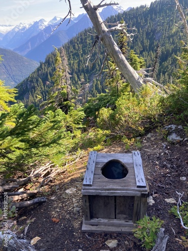 High Altitude Commode with a View