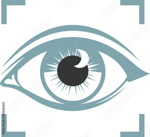 Eye scanning technology, iris recognition for security and identity verification