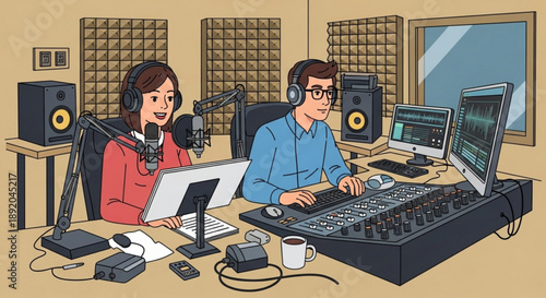 Woman balancing plant and sun on scales symbolizing spring equinox harmony and nature's balance