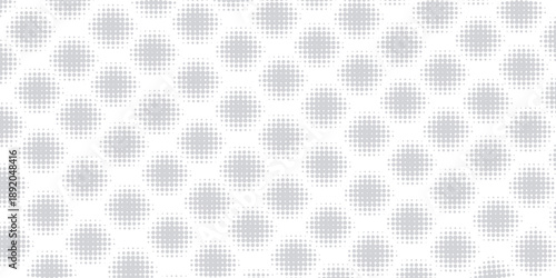 Vector grey dot pattern. Geometric background