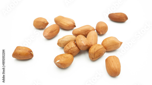 Black-Eyed Peas peanut isolated on white background